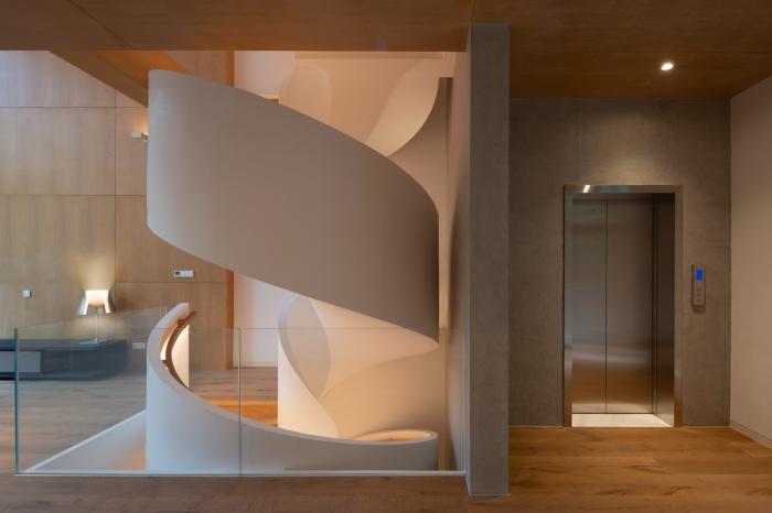 BIM建筑|静谧而温暖的空间,杭州 Spiral Villa / 堤由匡建筑设计工作室 BIM建筑|静谧而温暖的空间,杭州 Spiral Villa / 堤由匡建筑设计工作室