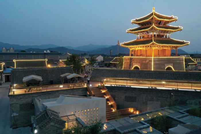 BIM建筑|永宁古城 · 缙山隐巷 / 乡土创作中心 BIM建筑|永宁古城 · 缙山隐巷 / 乡土创作中心