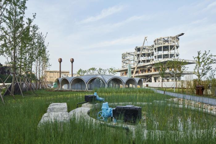 BIM建筑|形聚而神散,净水池咖啡厅 / 同济原作设计工作室 BIM建筑|形聚而神散,净水池咖啡厅 / 同济原作设计工作室