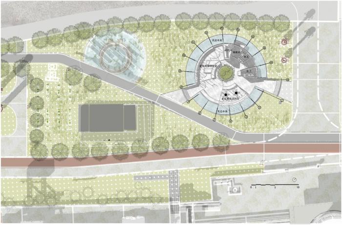 BIM建筑|形聚而神散,净水池咖啡厅 / 同济原作设计工作室 BIM建筑|形聚而神散,净水池咖啡厅 / 同济原作设计工作室