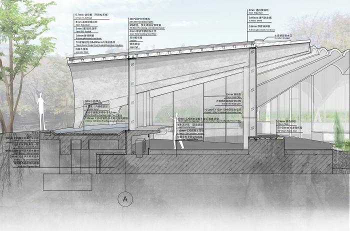 BIM建筑|形聚而神散,净水池咖啡厅 / 同济原作设计工作室 BIM建筑|形聚而神散,净水池咖啡厅 / 同济原作设计工作室