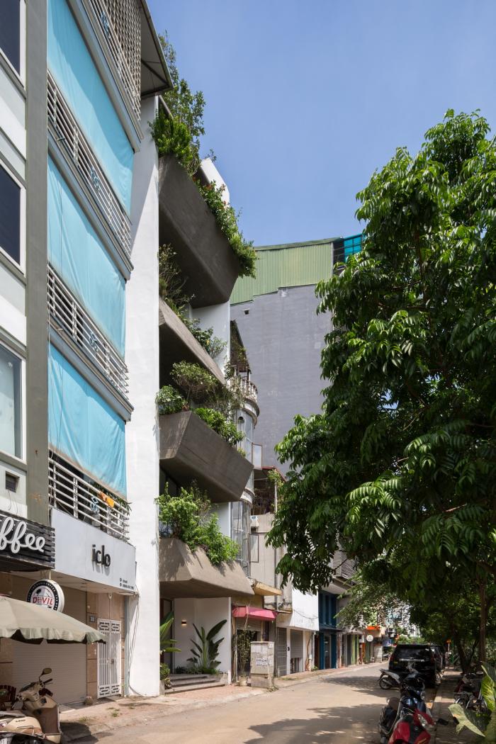 BIM建筑|错动“跳舞”的空中花园:越南联排住宅 BIM建筑|错动“跳舞”的空中花园:越南联排住宅
