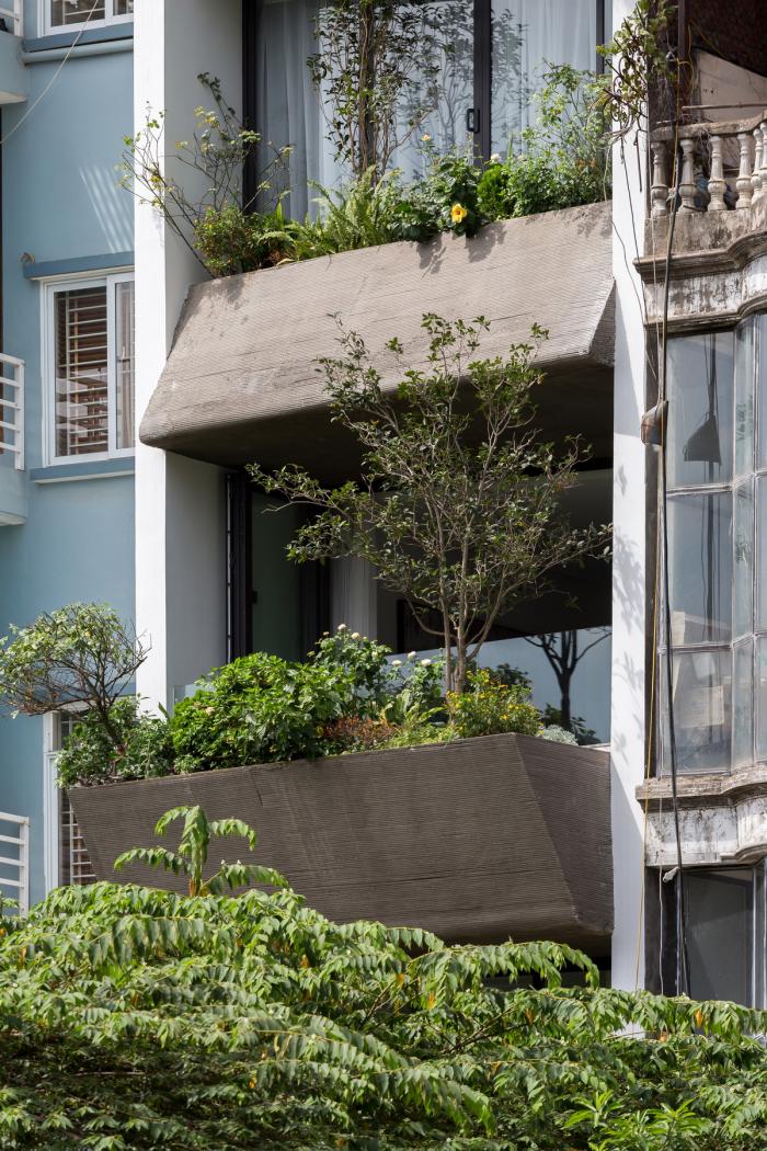BIM建筑|错动“跳舞”的空中花园:越南联排住宅 BIM建筑|错动“跳舞”的空中花园:越南联排住宅