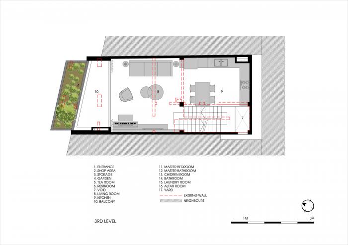 BIM建筑|错动“跳舞”的空中花园:越南联排住宅 BIM建筑|错动“跳舞”的空中花园:越南联排住宅
