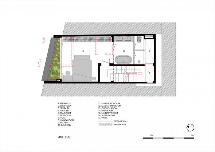 BIM建筑|错动“跳舞”的空中花园:越南联排住宅 BIM建筑|错动“跳舞”的空中花园:越南联排住宅