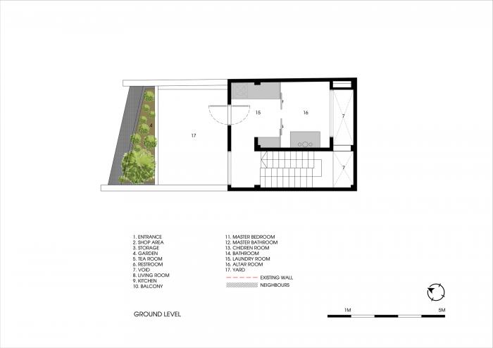 BIM建筑|错动“跳舞”的空中花园:越南联排住宅 BIM建筑|错动“跳舞”的空中花园:越南联排住宅