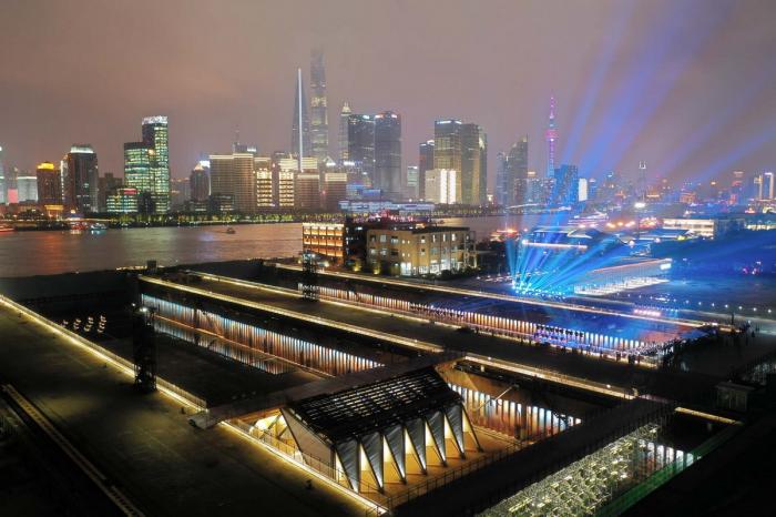 BIM建筑|2019上海城市空间艺术季主展场入口安检棚 / 同济原作设计工作室 BIM建筑|2019上海城市空间艺术季主展场入口安检棚 / 同济原作设计工作室