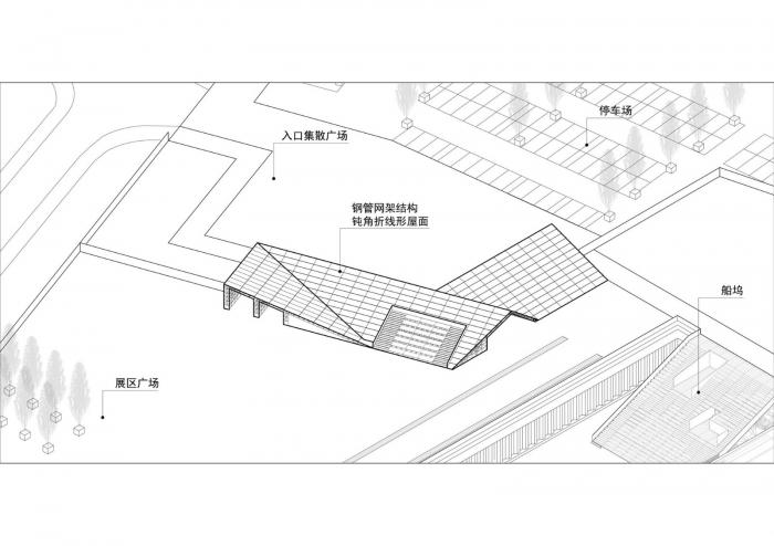 BIM建筑|2019上海城市空间艺术季主展场入口安检棚 / 同济原作设计工作室 BIM建筑|2019上海城市空间艺术季主展场入口安检棚 / 同济原作设计工作室