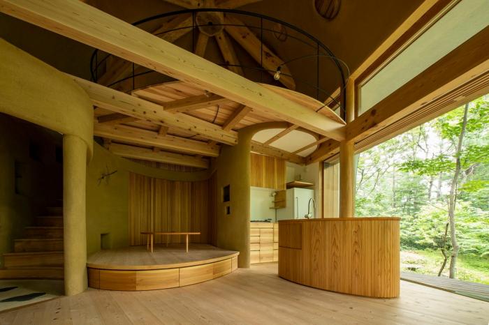 BIM建筑|可爱俏皮,森林中的壳型土屋 BIM建筑|可爱俏皮,森林中的壳型土屋
