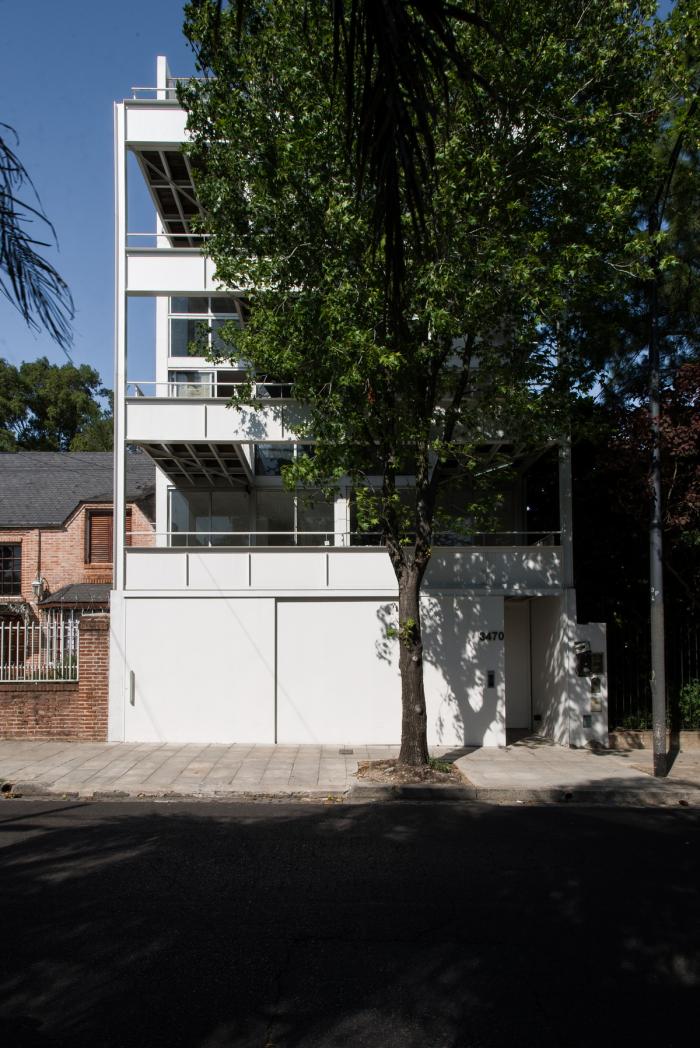 BIM建筑|让光线洒满庭院——3470号集合住宅,布宜诺斯艾利斯 BIM建筑|让光线洒满庭院——3470号集合住宅,布宜诺斯艾利斯