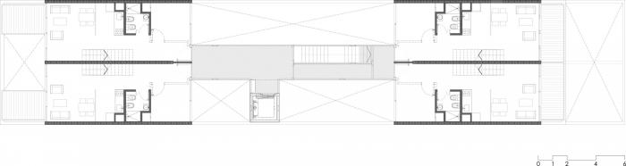 BIM建筑|让光线洒满庭院——3470号集合住宅,布宜诺斯艾利斯 BIM建筑|让光线洒满庭院——3470号集合住宅,布宜诺斯艾利斯
