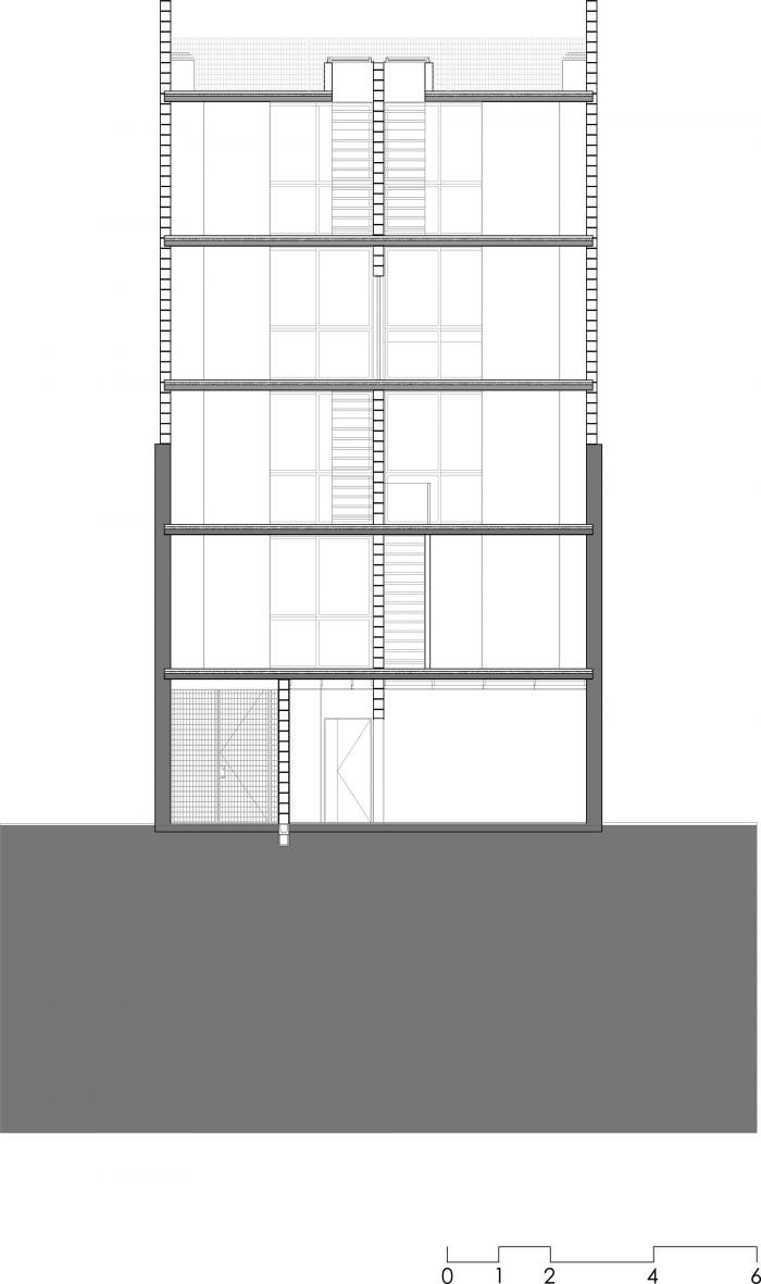 BIM建筑|让光线洒满庭院——3470号集合住宅,布宜诺斯艾利斯 BIM建筑|让光线洒满庭院——3470号集合住宅,布宜诺斯艾利斯