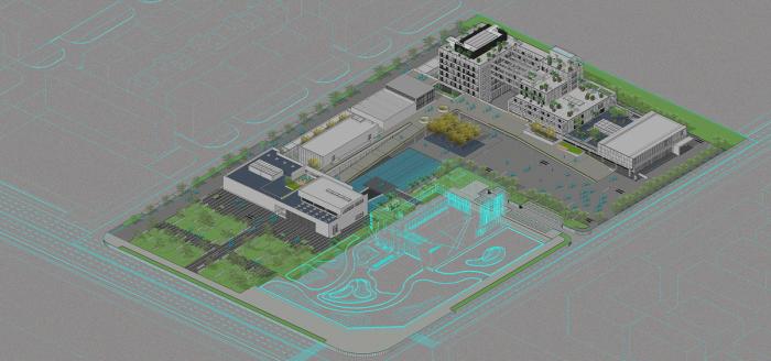BIM建筑|沧州明珠国际服饰生态新城会客中心 / 上海严旸建筑设计工作室 BIM建筑|沧州明珠国际服饰生态新城会客中心 / 上海严旸建筑设计工作室