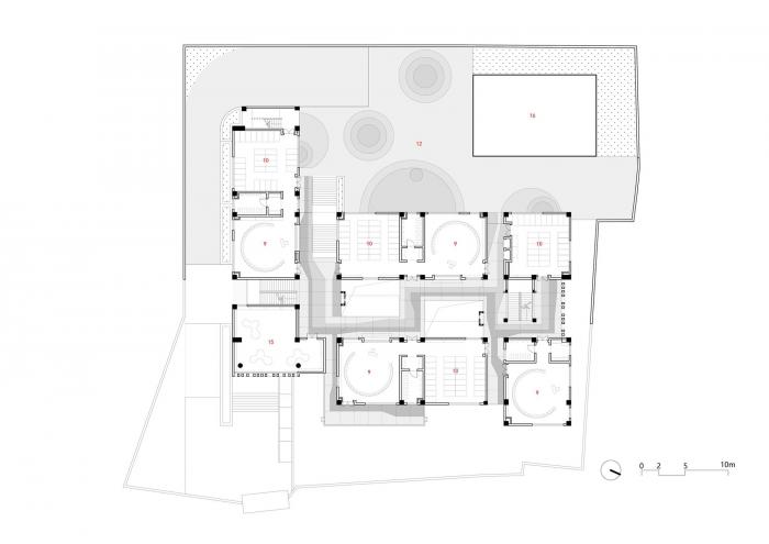 BIM建筑|地形关系的表达:乌斯河镇中心幼儿园 / 东意建筑 BIM建筑|地形关系的表达:乌斯河镇中心幼儿园 / 东意建筑