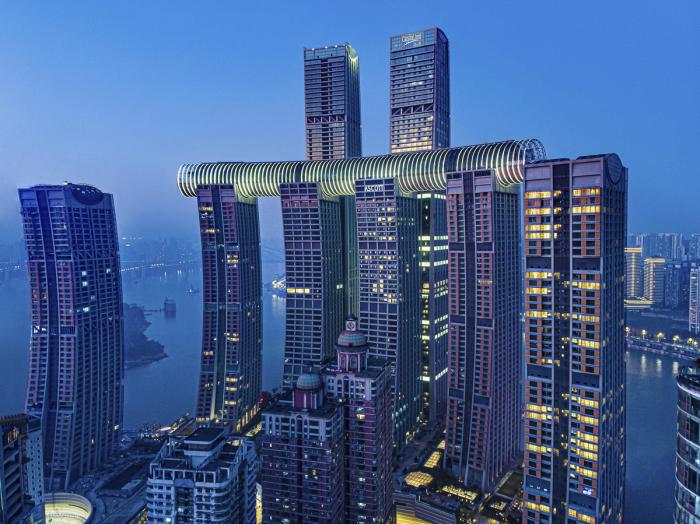 BIM建筑|重庆来福士 / 萨夫迪建筑事务所 BIM建筑|重庆来福士 / 萨夫迪建筑事务所