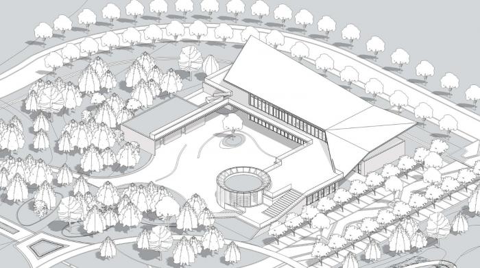 BIM建筑|大地之痕:七色山矿坑花园游客中心 / UUA建筑师事务所 BIM建筑|大地之痕:七色山矿坑花园游客中心 / UUA建筑师事务所