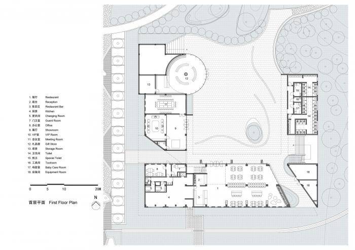 BIM建筑|大地之痕:七色山矿坑花园游客中心 / UUA建筑师事务所 BIM建筑|大地之痕:七色山矿坑花园游客中心 / UUA建筑师事务所