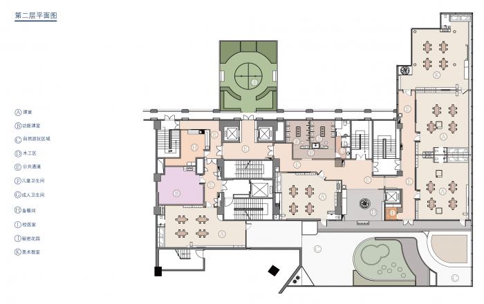 BIM建筑|孩子的“理念世界”探索:BeneBaby国际学院 / VMDPE圆道设计 BIM建筑|孩子的“理念世界”探索:BeneBaby国际学院 / VMDPE圆道设计