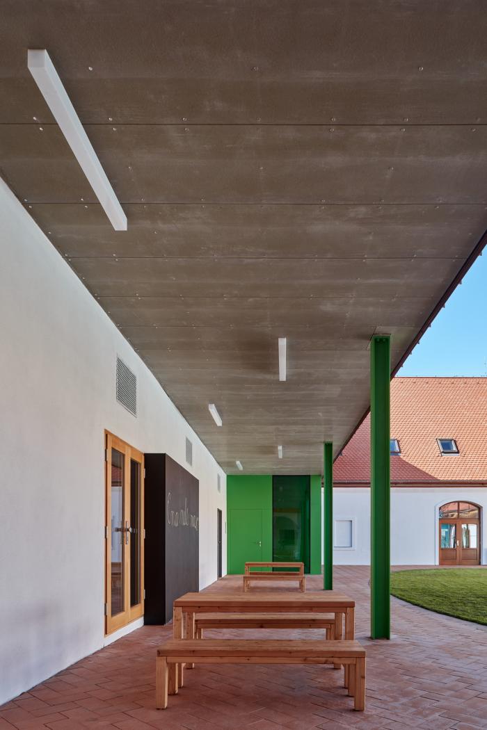 BIM建筑|童话书中的儿童城堡:Vřesovice小学扩建 BIM建筑|童话书中的儿童城堡:Vřesovice小学扩建