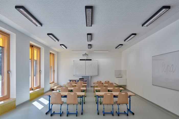 BIM建筑|童话书中的儿童城堡:Vřesovice小学扩建 BIM建筑|童话书中的儿童城堡:Vřesovice小学扩建