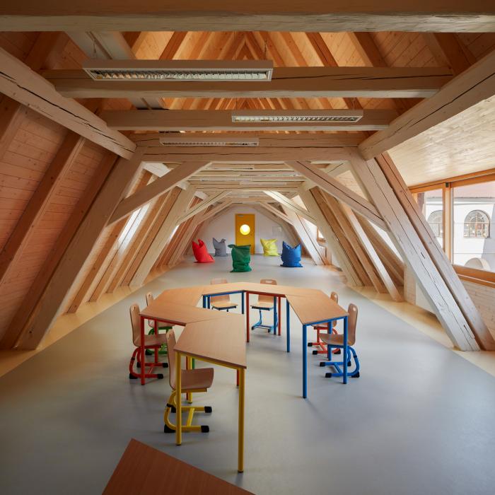 BIM建筑|童话书中的儿童城堡:Vřesovice小学扩建 BIM建筑|童话书中的儿童城堡:Vřesovice小学扩建