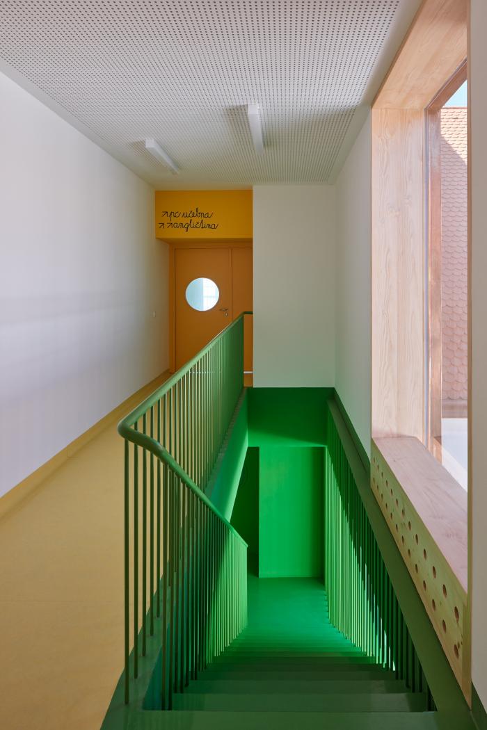 BIM建筑|童话书中的儿童城堡:Vřesovice小学扩建 BIM建筑|童话书中的儿童城堡:Vřesovice小学扩建