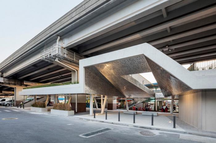 BIM建筑|首尔露台广场,高架桥下的再生空间 BIM建筑|首尔露台广场,高架桥下的再生空间