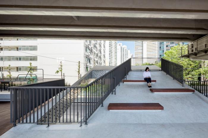 BIM建筑|首尔露台广场,高架桥下的再生空间 BIM建筑|首尔露台广场,高架桥下的再生空间