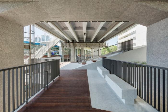 BIM建筑|首尔露台广场,高架桥下的再生空间 BIM建筑|首尔露台广场,高架桥下的再生空间