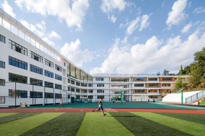 BIM建筑|校园再生,半山半校:云南玉溪生态实验小学 / 思序设计 BIM建筑|校园再生,半山半校:云南玉溪生态实验小学 / 思序设计