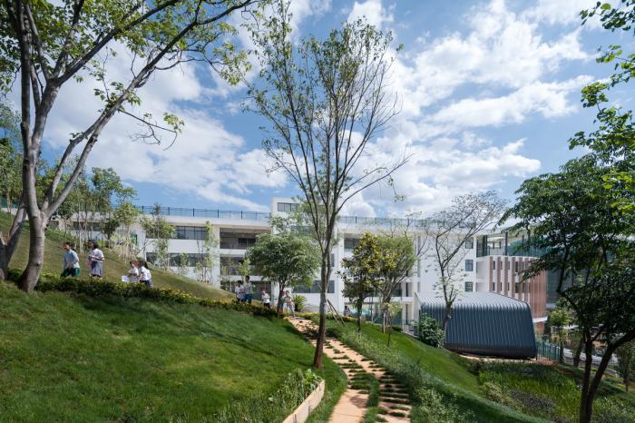 BIM建筑|校园再生,半山半校:云南玉溪生态实验小学 / 思序设计 BIM建筑|校园再生,半山半校:云南玉溪生态实验小学 / 思序设计
