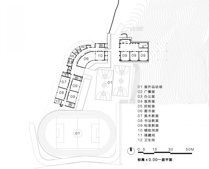 BIM建筑|校园再生,半山半校:云南玉溪生态实验小学 / 思序设计 BIM建筑|校园再生,半山半校:云南玉溪生态实验小学 / 思序设计