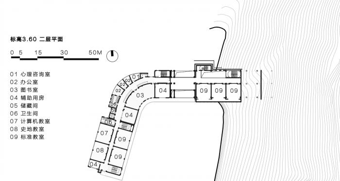 BIM建筑|校园再生,半山半校:云南玉溪生态实验小学 / 思序设计 BIM建筑|校园再生,半山半校:云南玉溪生态实验小学 / 思序设计