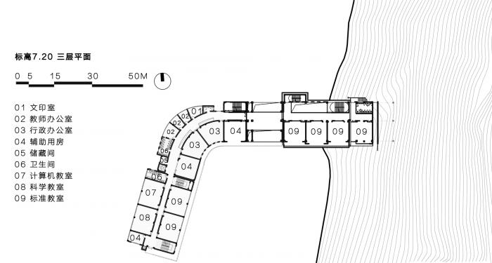 BIM建筑|校园再生,半山半校:云南玉溪生态实验小学 / 思序设计 BIM建筑|校园再生,半山半校:云南玉溪生态实验小学 / 思序设计