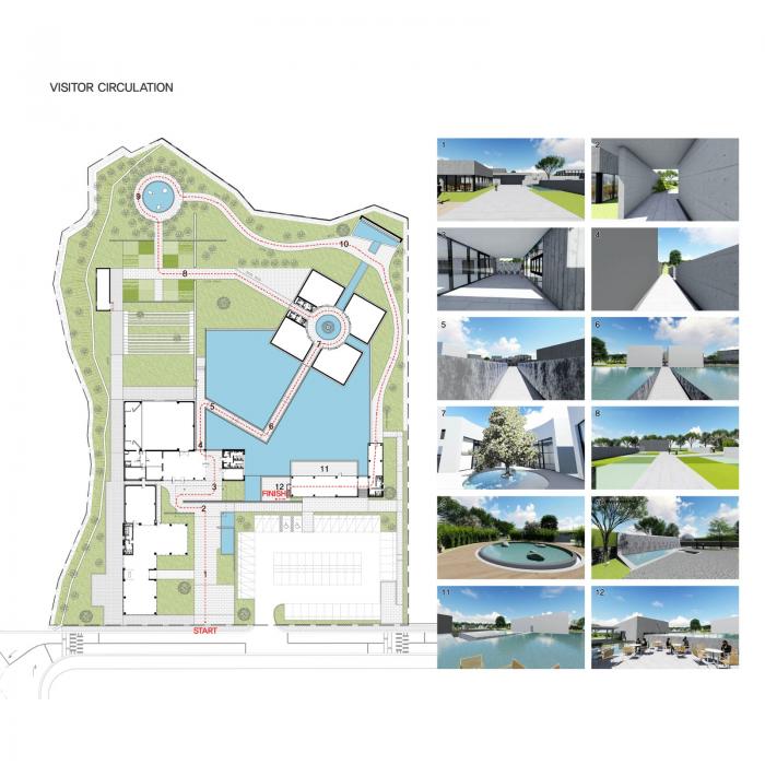 BIM建筑|天空与水编织一体,硬质金属折射出未来感:“Mon Amour” 文化空间 BIM建筑|天空与水编织一体,硬质金属折射出未来感:“Mon Amour” 文化空间