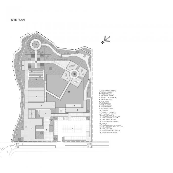 BIM建筑|天空与水编织一体,硬质金属折射出未来感:“Mon Amour” 文化空间 BIM建筑|天空与水编织一体,硬质金属折射出未来感:“Mon Amour” 文化空间