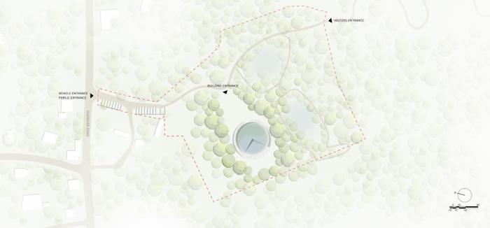 BIM建筑|美国桑迪胡克永久性纪念空间竞标方案:我所看着的世界 / 平时建筑事务所 BIM建筑|美国桑迪胡克永久性纪念空间竞标方案:我所看着的世界 / 平时建筑事务所