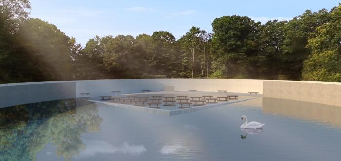 BIM建筑|美国桑迪胡克永久性纪念空间竞标方案:我所看着的世界 / 平时建筑事务所 BIM建筑|美国桑迪胡克永久性纪念空间竞标方案:我所看着的世界 / 平时建筑事务所