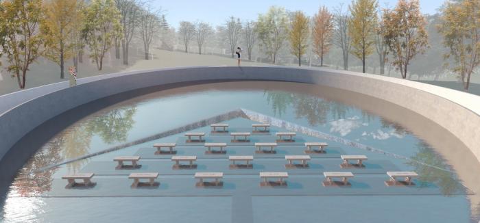 BIM建筑|美国桑迪胡克永久性纪念空间竞标方案:我所看着的世界 / 平时建筑事务所 BIM建筑|美国桑迪胡克永久性纪念空间竞标方案:我所看着的世界 / 平时建筑事务所