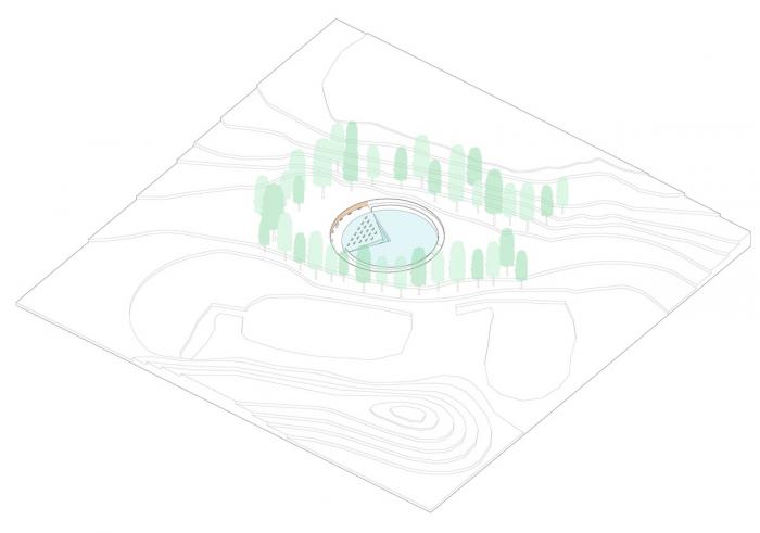 BIM建筑|美国桑迪胡克永久性纪念空间竞标方案:我所看着的世界 / 平时建筑事务所 BIM建筑|美国桑迪胡克永久性纪念空间竞标方案:我所看着的世界 / 平时建筑事务所