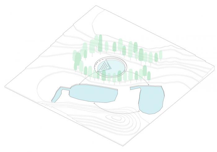 BIM建筑|美国桑迪胡克永久性纪念空间竞标方案:我所看着的世界 / 平时建筑事务所 BIM建筑|美国桑迪胡克永久性纪念空间竞标方案:我所看着的世界 / 平时建筑事务所