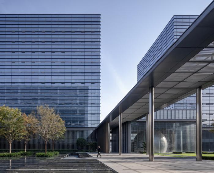 BIM建筑|亚厦集团总部:企业的磁场与工艺的礼赞 / goa大象设计 BIM建筑|亚厦集团总部:企业的磁场与工艺的礼赞 / goa大象设计