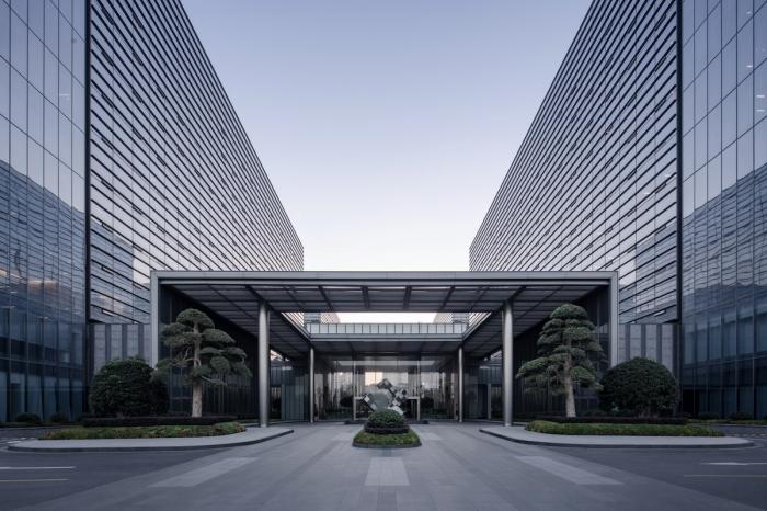 BIM建筑|亚厦集团总部:企业的磁场与工艺的礼赞 / goa大象设计 BIM建筑|亚厦集团总部:企业的磁场与工艺的礼赞 / goa大象设计