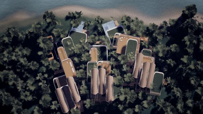 BIM建筑|扎哈事务所“罗阿坦岛住宅”方案,漂浮的丛林聚落 BIM建筑|扎哈事务所“罗阿坦岛住宅”方案,漂浮的丛林聚落