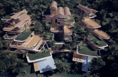 BIM建筑|扎哈事务所“罗阿坦岛住宅”方案,漂浮的丛林聚落-BIM建筑网