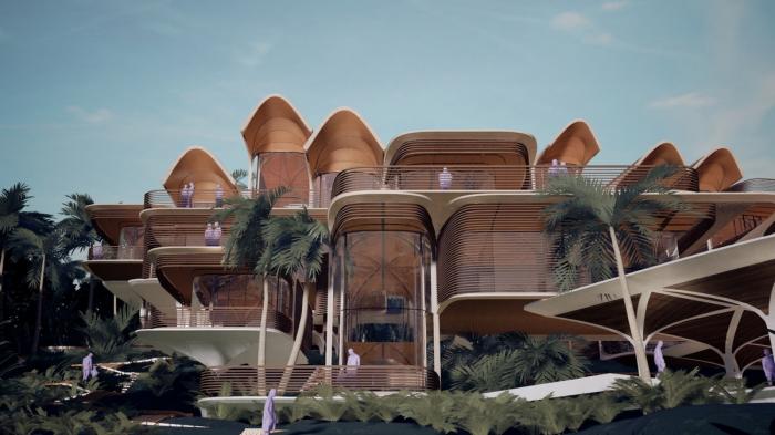 BIM建筑|扎哈事务所“罗阿坦岛住宅”方案,漂浮的丛林聚落 BIM建筑|扎哈事务所“罗阿坦岛住宅”方案,漂浮的丛林聚落