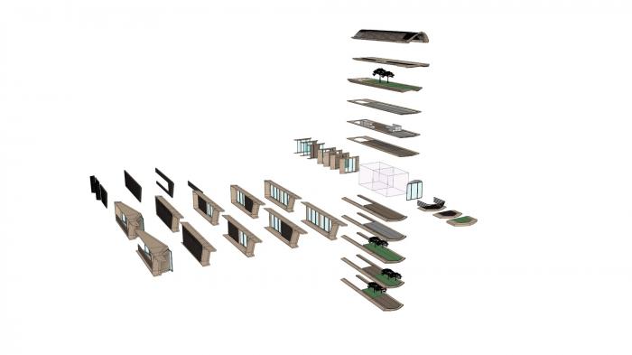 BIM建筑|扎哈事务所“罗阿坦岛住宅”方案,漂浮的丛林聚落 BIM建筑|扎哈事务所“罗阿坦岛住宅”方案,漂浮的丛林聚落