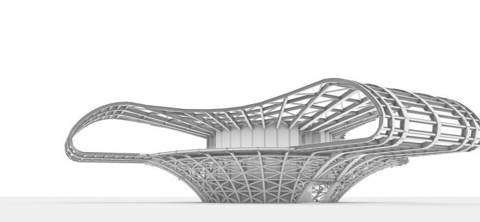 BIM建筑|场域空间与艺术镜像:世茂 · 浪花艺术馆 / 北京日清建筑设计 BIM建筑|场域空间与艺术镜像:世茂 · 浪花艺术馆 / 北京日清建筑设计