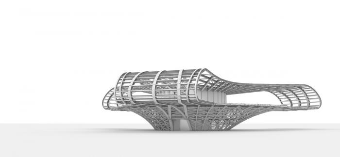 BIM建筑|场域空间与艺术镜像:世茂 · 浪花艺术馆 / 北京日清建筑设计 BIM建筑|场域空间与艺术镜像:世茂 · 浪花艺术馆 / 北京日清建筑设计