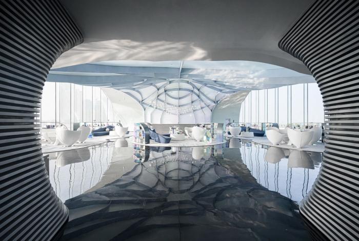 BIM建筑|场域空间与艺术镜像:世茂 · 浪花艺术馆 / 北京日清建筑设计 BIM建筑|场域空间与艺术镜像:世茂 · 浪花艺术馆 / 北京日清建筑设计